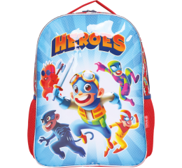 MOCHILA ESC.INF.MASC.HEROES BPD20883